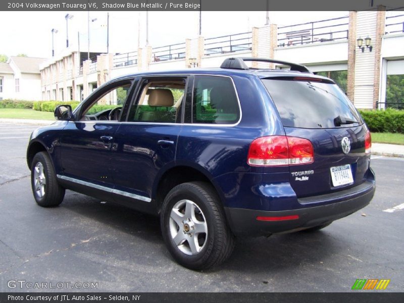 Shadow Blue Metallic / Pure Beige 2004 Volkswagen Touareg V6