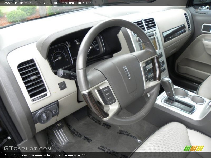 Black Clearcoat / Medium Light Stone 2008 Lincoln MKX