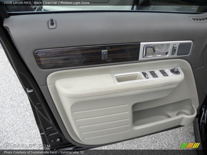 Black Clearcoat / Medium Light Stone 2008 Lincoln MKX