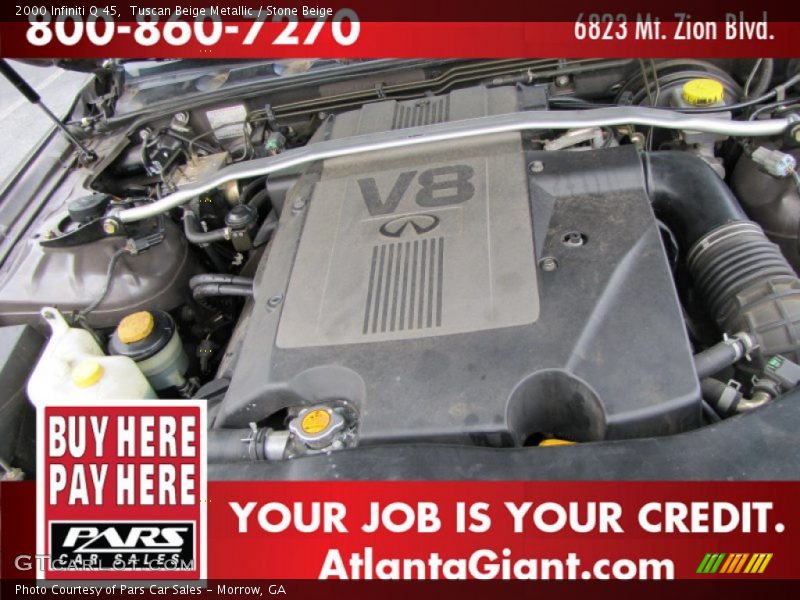 Tuscan Beige Metallic / Stone Beige 2000 Infiniti Q 45