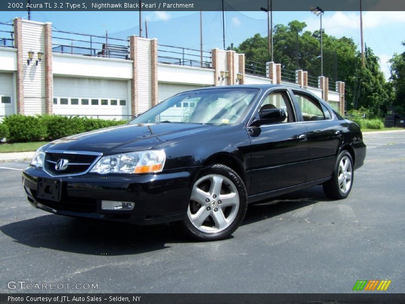 Nighthawk Black Pearl / Parchment 2002 Acura TL 3.2 Type S