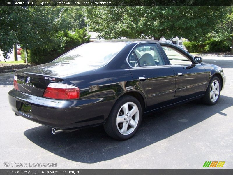 Nighthawk Black Pearl / Parchment 2002 Acura TL 3.2 Type S