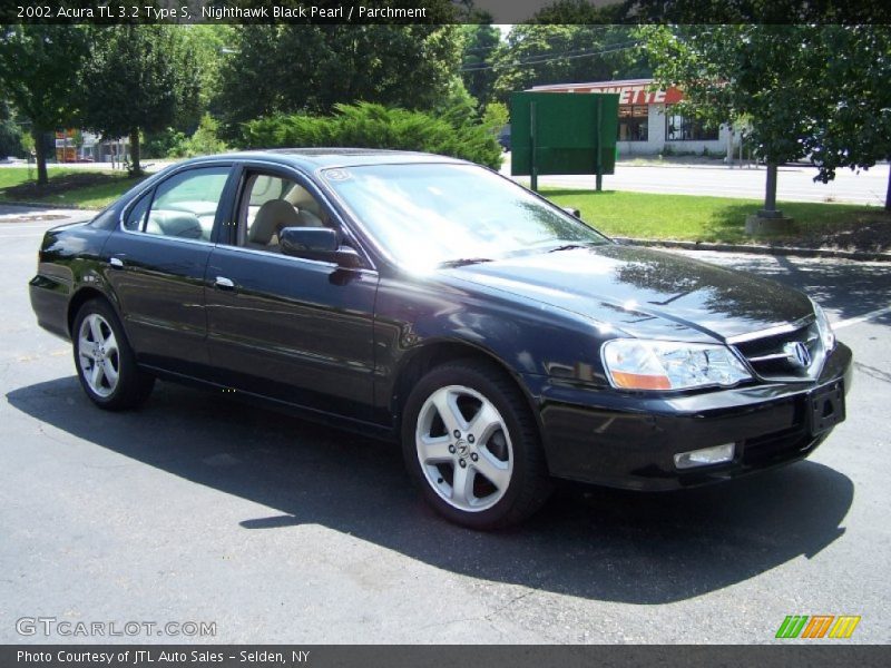 Nighthawk Black Pearl / Parchment 2002 Acura TL 3.2 Type S