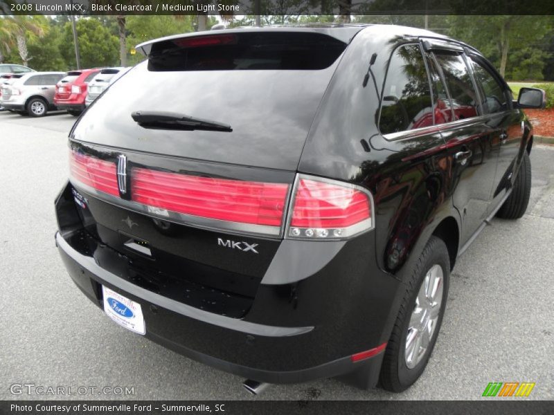 Black Clearcoat / Medium Light Stone 2008 Lincoln MKX