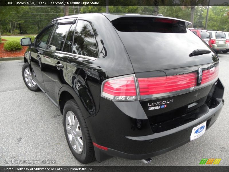 Black Clearcoat / Medium Light Stone 2008 Lincoln MKX