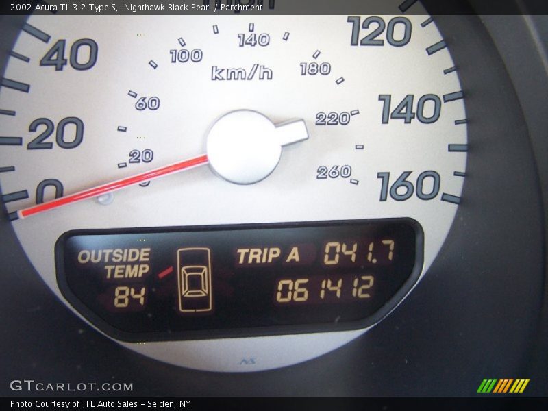 Nighthawk Black Pearl / Parchment 2002 Acura TL 3.2 Type S