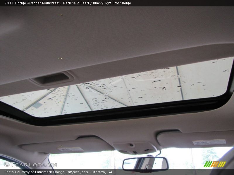 Redline 2 Pearl / Black/Light Frost Beige 2011 Dodge Avenger Mainstreet