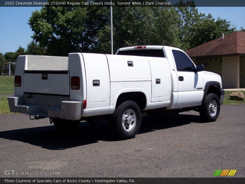  2003 Silverado 2500HD Regular Cab Chassis Utility Summit White
