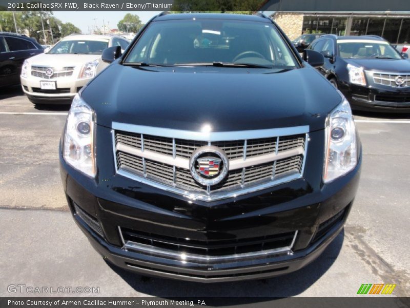 Black Raven / Ebony/Titanium 2011 Cadillac SRX FWD