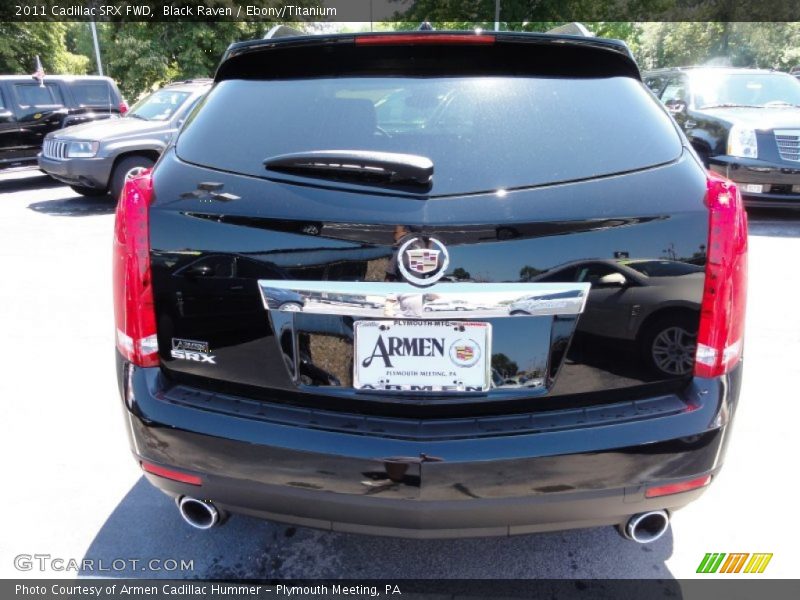 Black Raven / Ebony/Titanium 2011 Cadillac SRX FWD