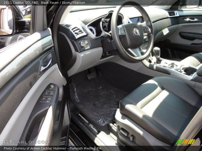 Black Raven / Ebony/Titanium 2011 Cadillac SRX FWD