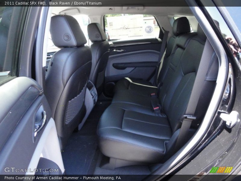 Black Raven / Ebony/Titanium 2011 Cadillac SRX FWD
