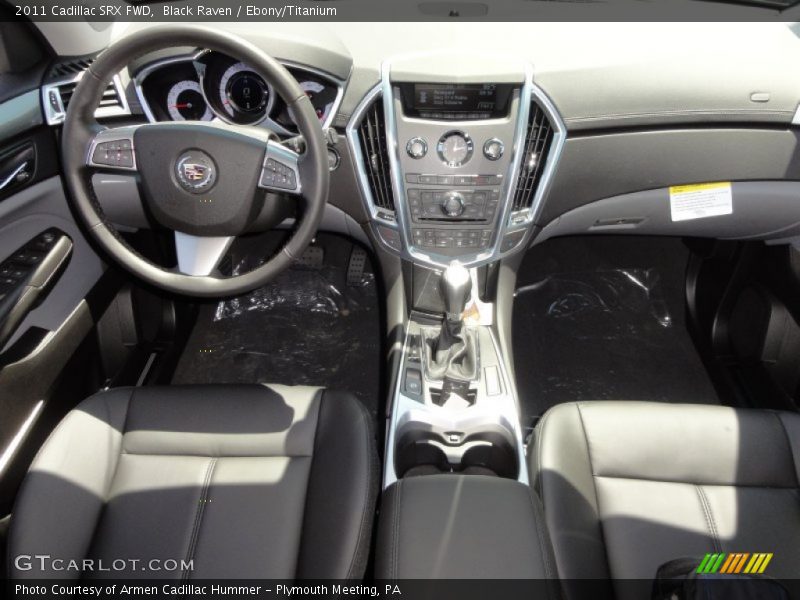 Black Raven / Ebony/Titanium 2011 Cadillac SRX FWD