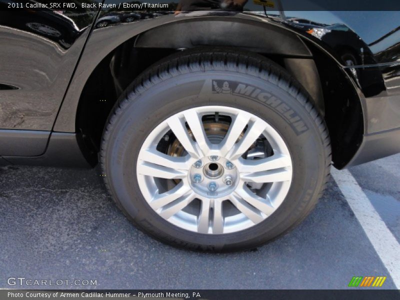 Black Raven / Ebony/Titanium 2011 Cadillac SRX FWD