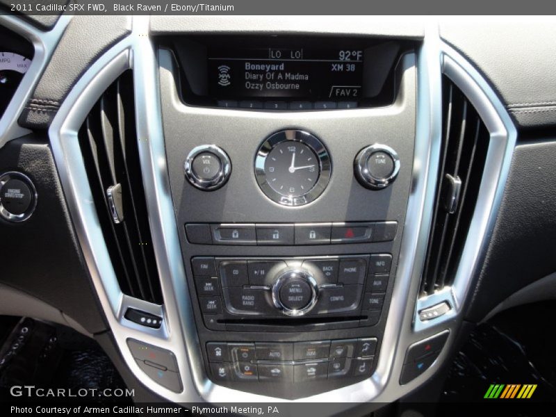 Black Raven / Ebony/Titanium 2011 Cadillac SRX FWD