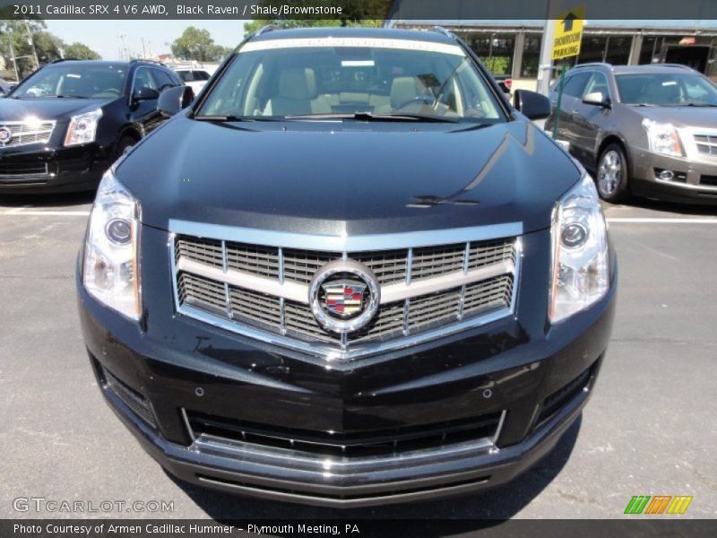 Black Raven / Shale/Brownstone 2011 Cadillac SRX 4 V6 AWD