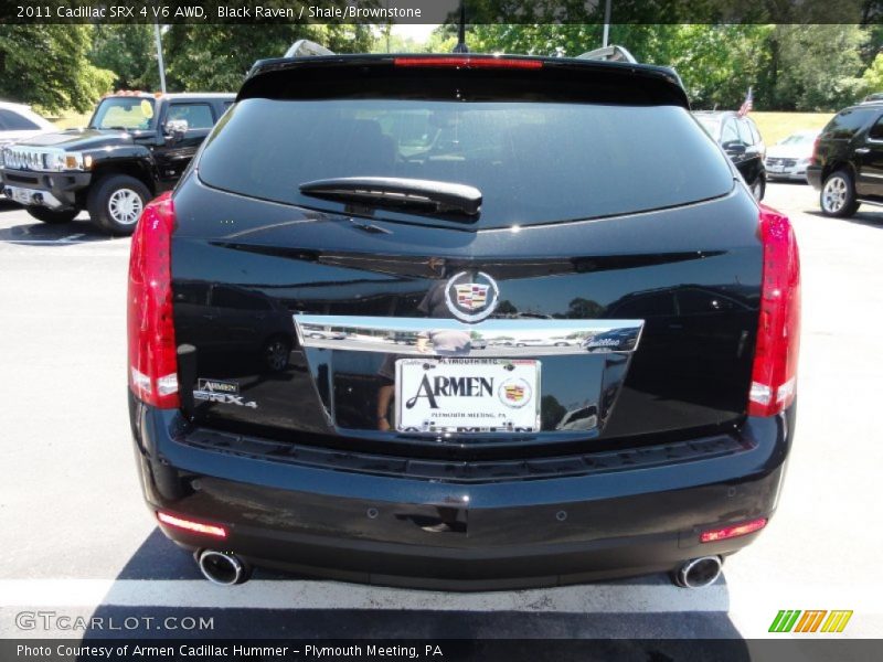 Black Raven / Shale/Brownstone 2011 Cadillac SRX 4 V6 AWD