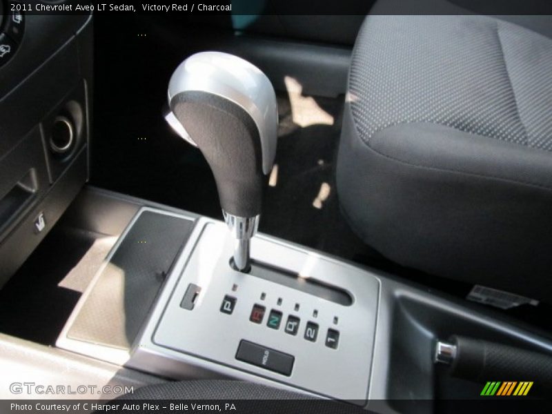 Victory Red / Charcoal 2011 Chevrolet Aveo LT Sedan