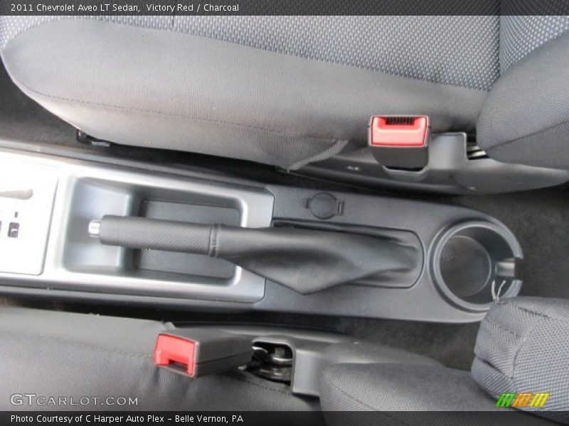 Victory Red / Charcoal 2011 Chevrolet Aveo LT Sedan