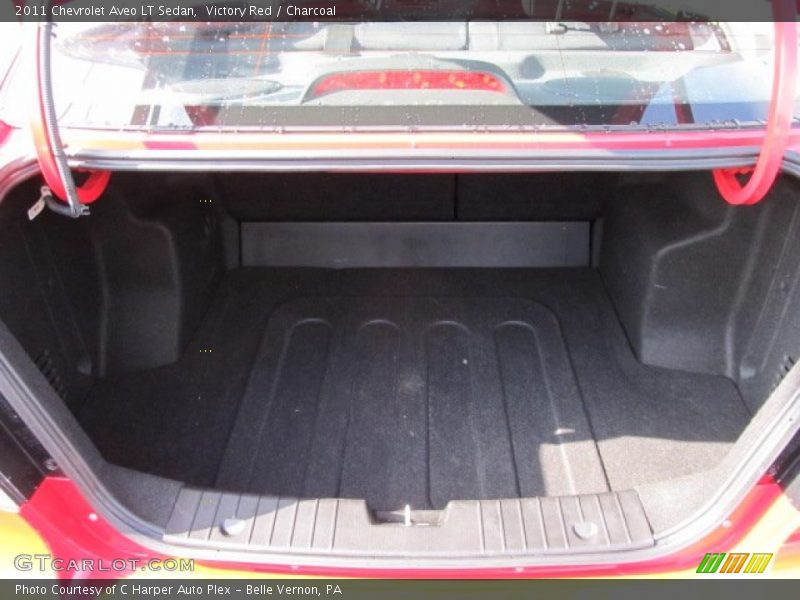 Victory Red / Charcoal 2011 Chevrolet Aveo LT Sedan