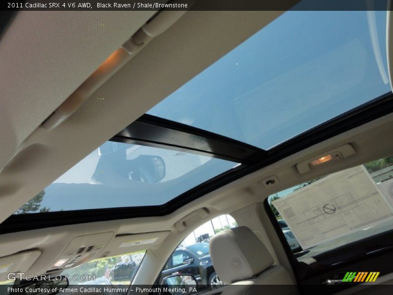 Black Raven / Shale/Brownstone 2011 Cadillac SRX 4 V6 AWD
