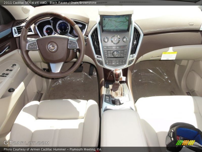 Black Raven / Shale/Brownstone 2011 Cadillac SRX 4 V6 AWD