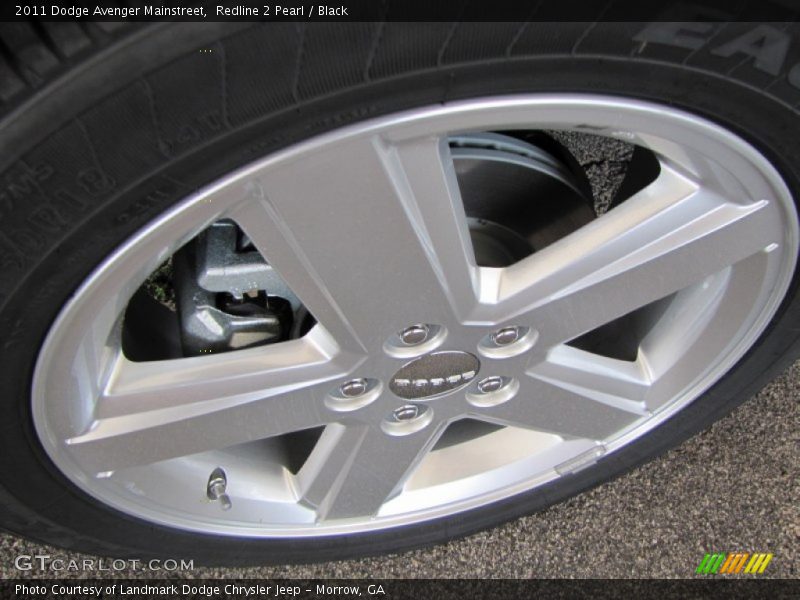 Redline 2 Pearl / Black 2011 Dodge Avenger Mainstreet