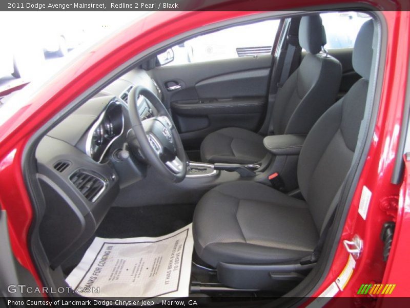Redline 2 Pearl / Black 2011 Dodge Avenger Mainstreet