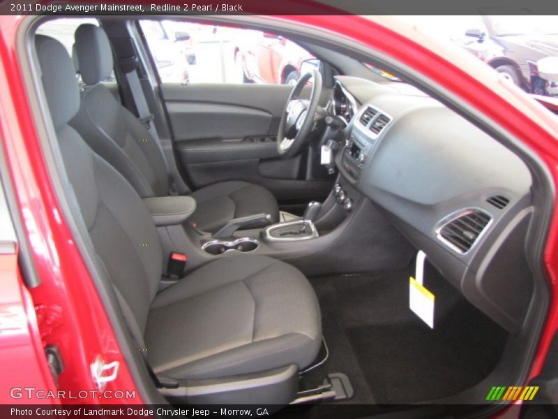 Redline 2 Pearl / Black 2011 Dodge Avenger Mainstreet