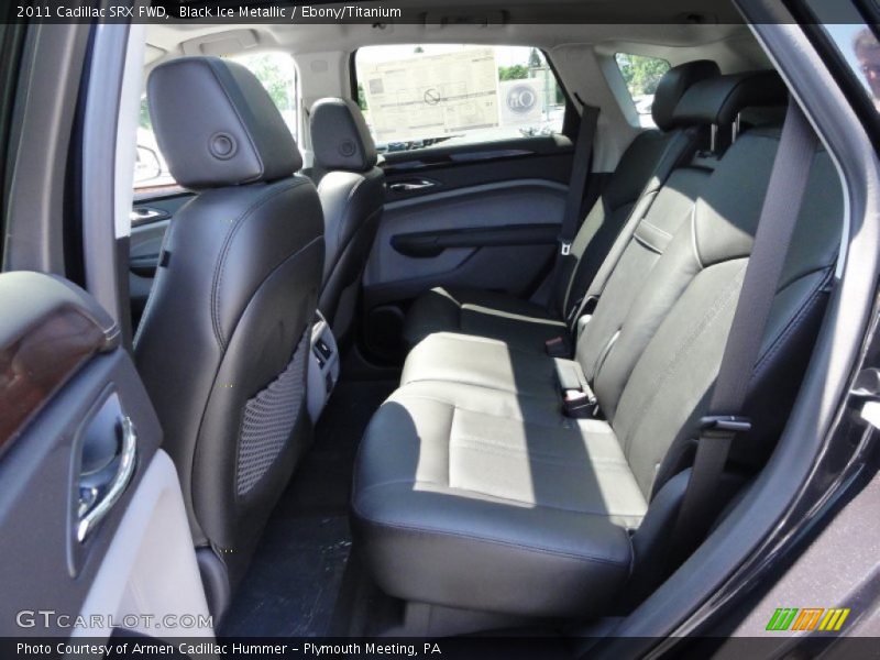 Black Ice Metallic / Ebony/Titanium 2011 Cadillac SRX FWD