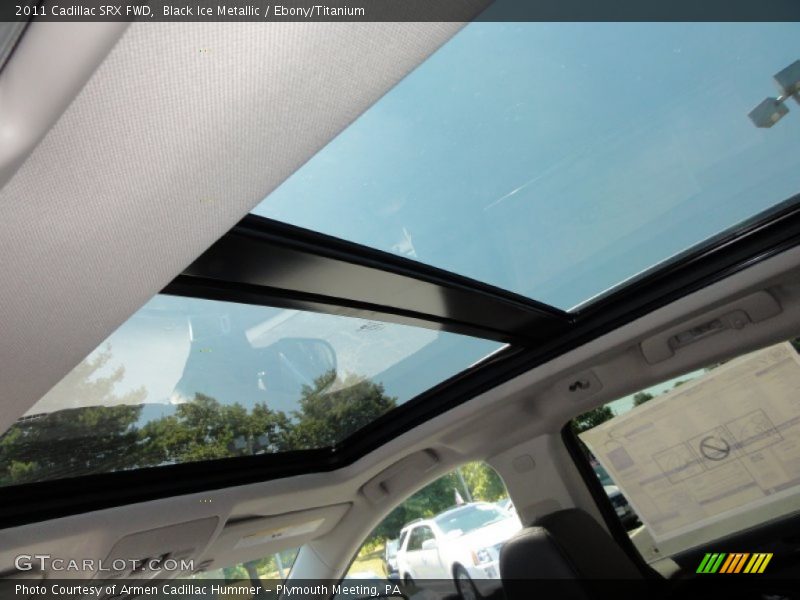 Black Ice Metallic / Ebony/Titanium 2011 Cadillac SRX FWD