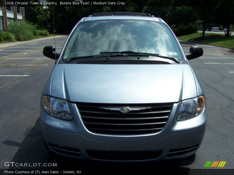 Butane Blue Pearl / Medium Slate Gray 2006 Chrysler Town & Country