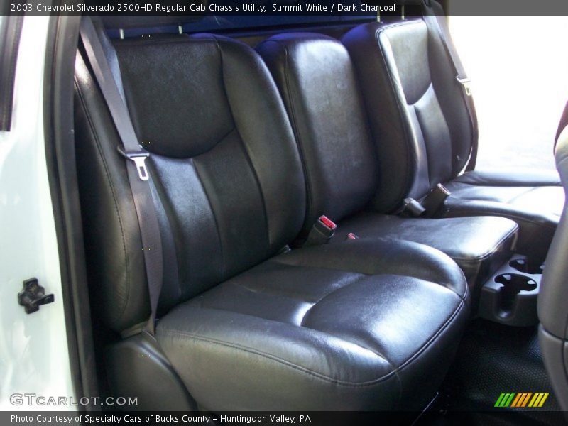 Summit White / Dark Charcoal 2003 Chevrolet Silverado 2500HD Regular Cab Chassis Utility