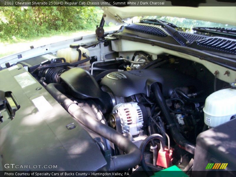  2003 Silverado 2500HD Regular Cab Chassis Utility Engine - 6.0 Liter OHV 16-Valve Vortec V8
