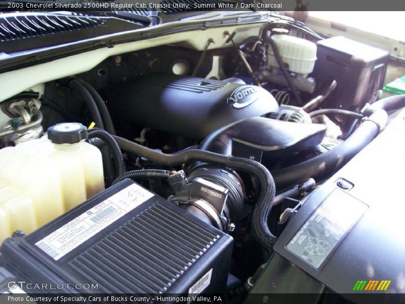  2003 Silverado 2500HD Regular Cab Chassis Utility Engine - 6.0 Liter OHV 16-Valve Vortec V8