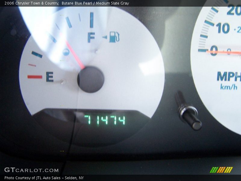 Butane Blue Pearl / Medium Slate Gray 2006 Chrysler Town & Country