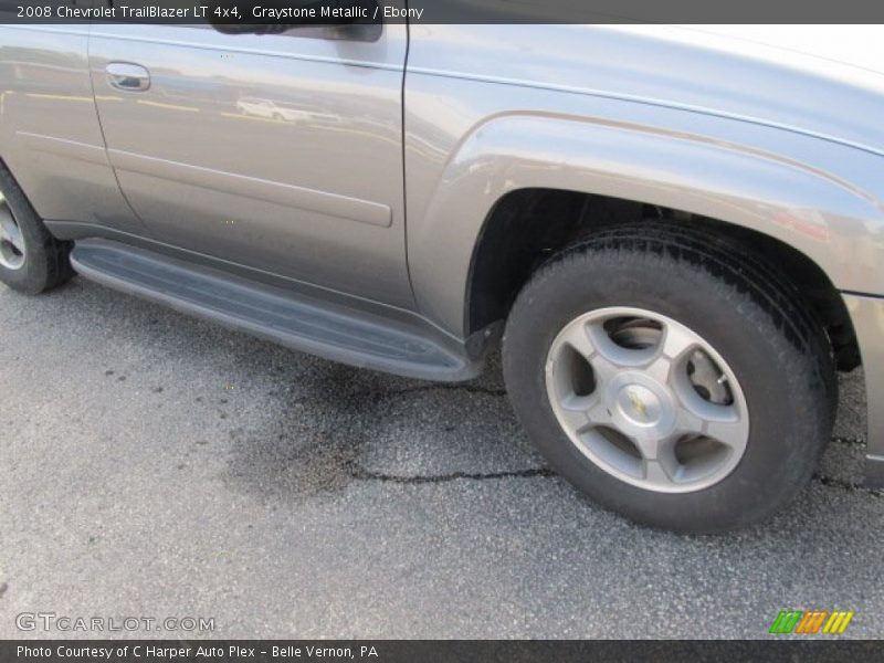 Graystone Metallic / Ebony 2008 Chevrolet TrailBlazer LT 4x4