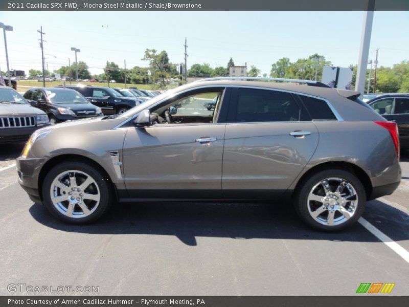 Mocha Steel Metallic / Shale/Brownstone 2011 Cadillac SRX FWD