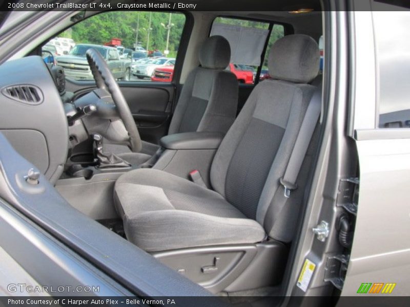 Graystone Metallic / Ebony 2008 Chevrolet TrailBlazer LT 4x4