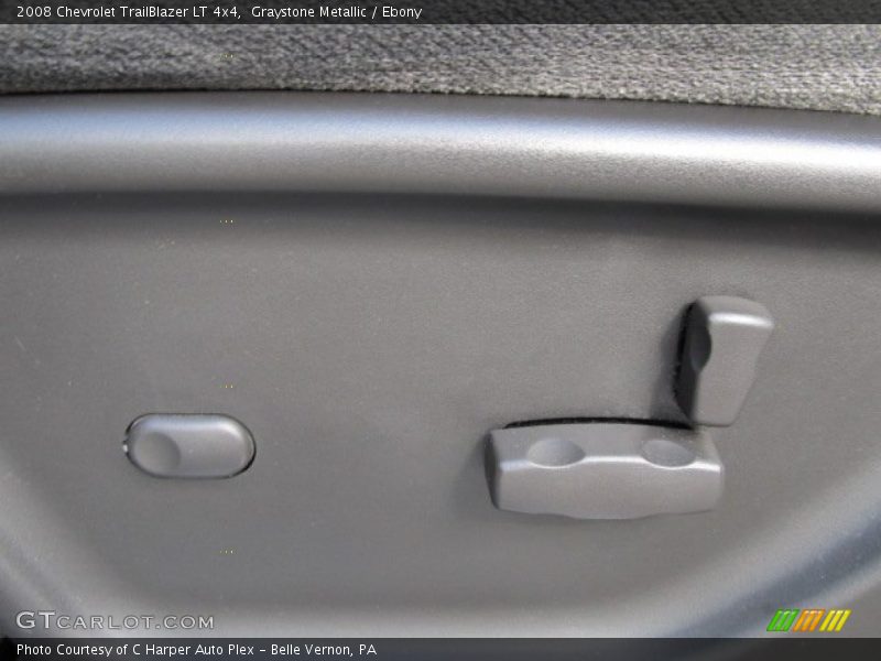 Graystone Metallic / Ebony 2008 Chevrolet TrailBlazer LT 4x4