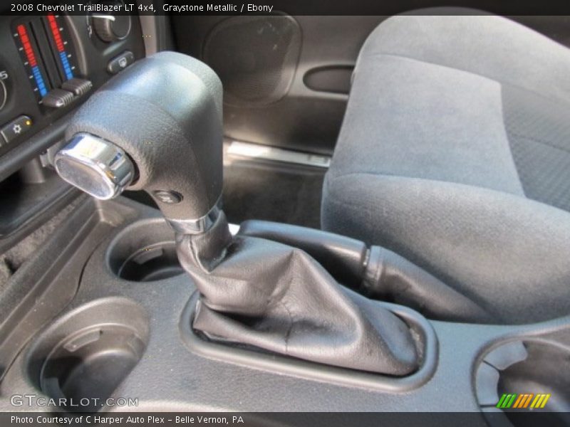 Graystone Metallic / Ebony 2008 Chevrolet TrailBlazer LT 4x4