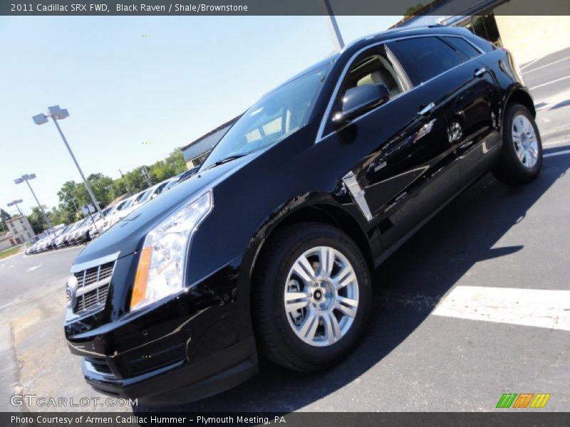 Black Raven / Shale/Brownstone 2011 Cadillac SRX FWD