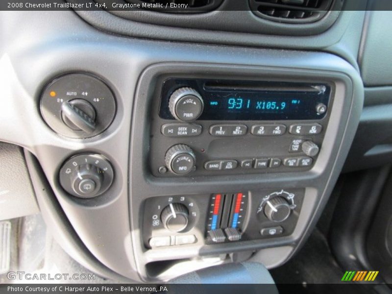 Graystone Metallic / Ebony 2008 Chevrolet TrailBlazer LT 4x4