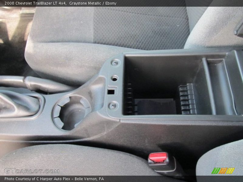 Graystone Metallic / Ebony 2008 Chevrolet TrailBlazer LT 4x4
