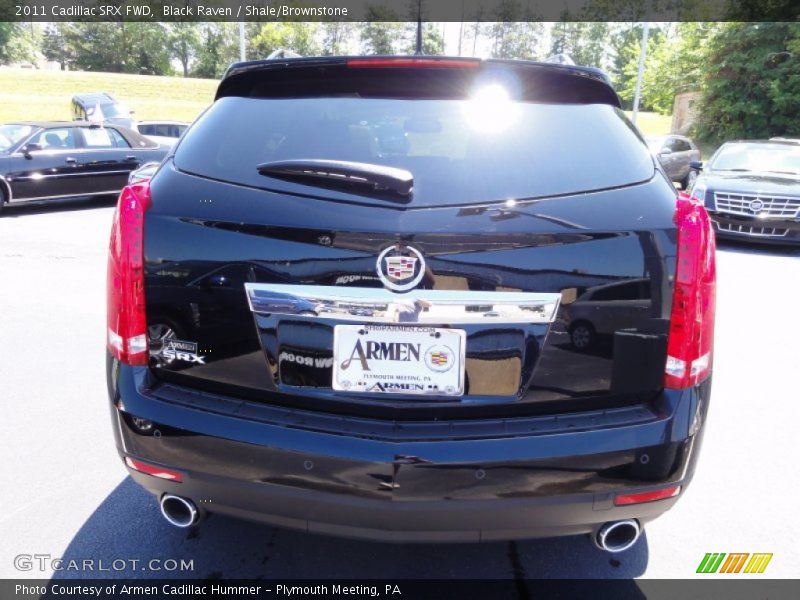 Black Raven / Shale/Brownstone 2011 Cadillac SRX FWD