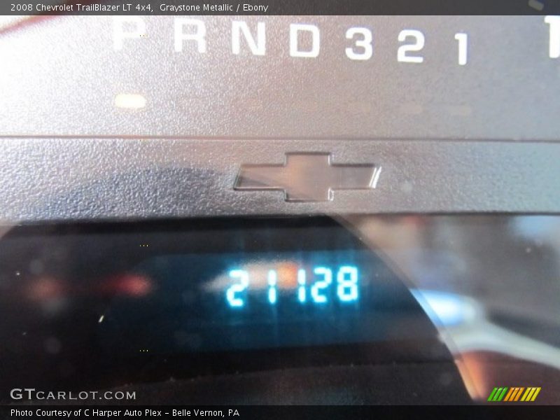 Graystone Metallic / Ebony 2008 Chevrolet TrailBlazer LT 4x4