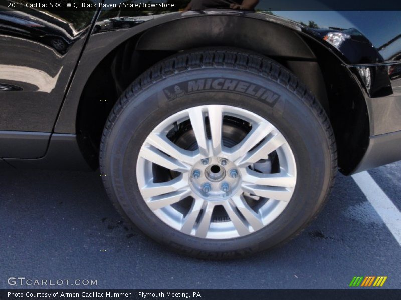 Black Raven / Shale/Brownstone 2011 Cadillac SRX FWD