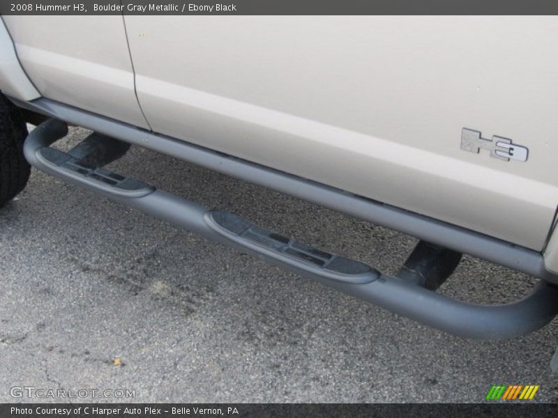 Boulder Gray Metallic / Ebony Black 2008 Hummer H3