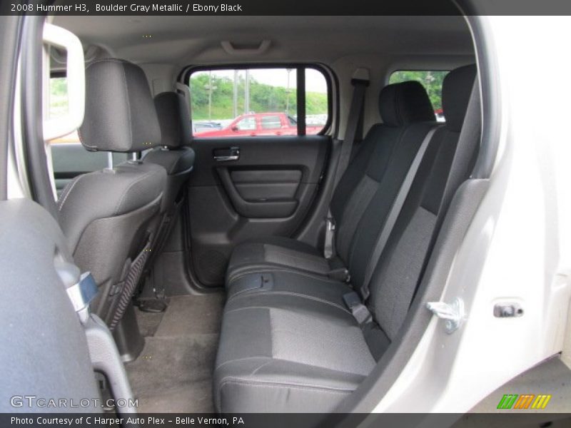 Boulder Gray Metallic / Ebony Black 2008 Hummer H3