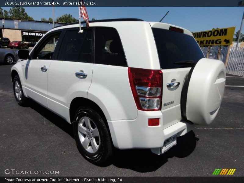 White Pearl / Black 2006 Suzuki Grand Vitara 4x4